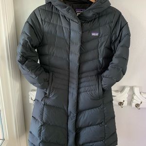 Patagonia Down Parka girls L women XS